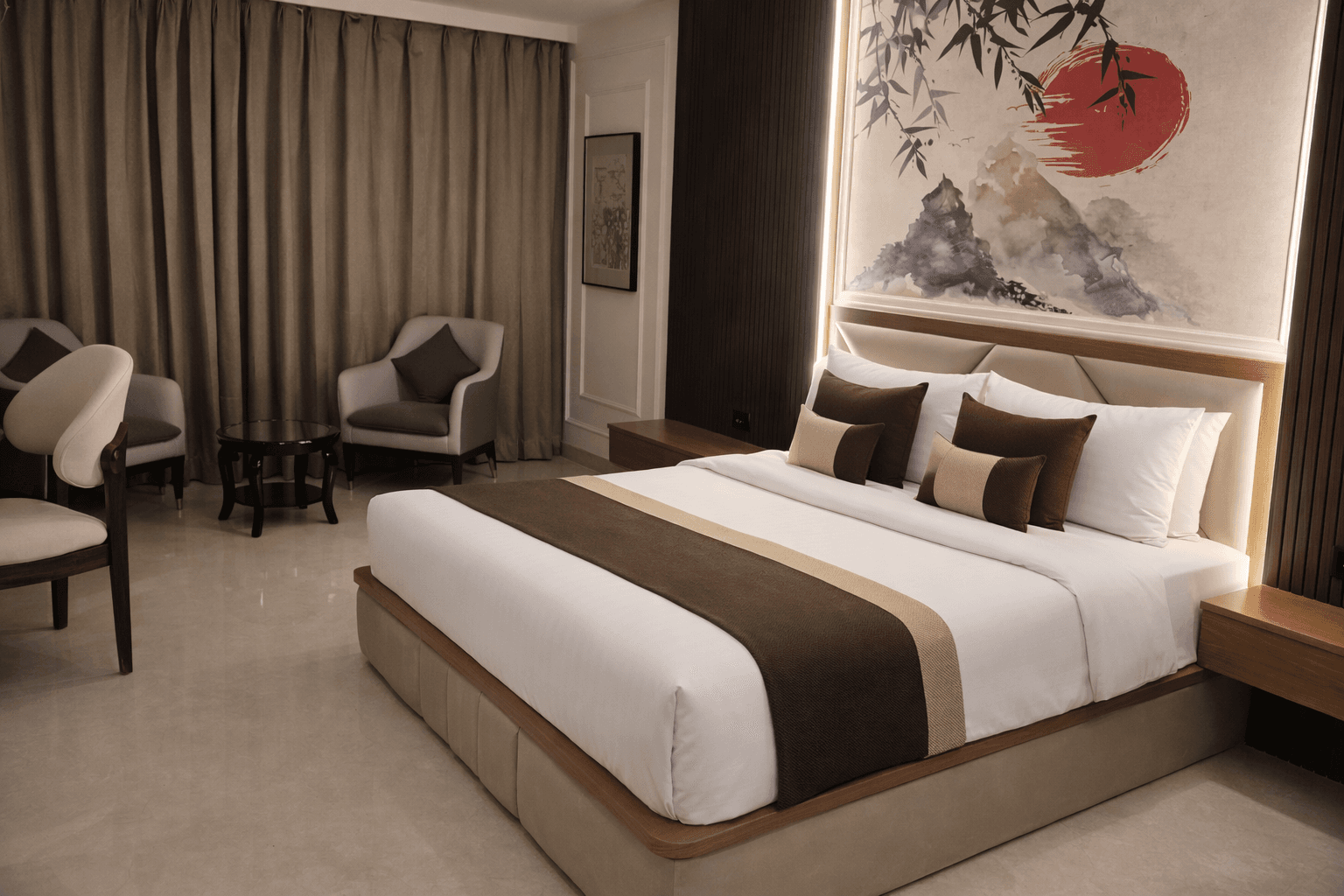 Editorial interior at Zenvana Hotels Dehradun